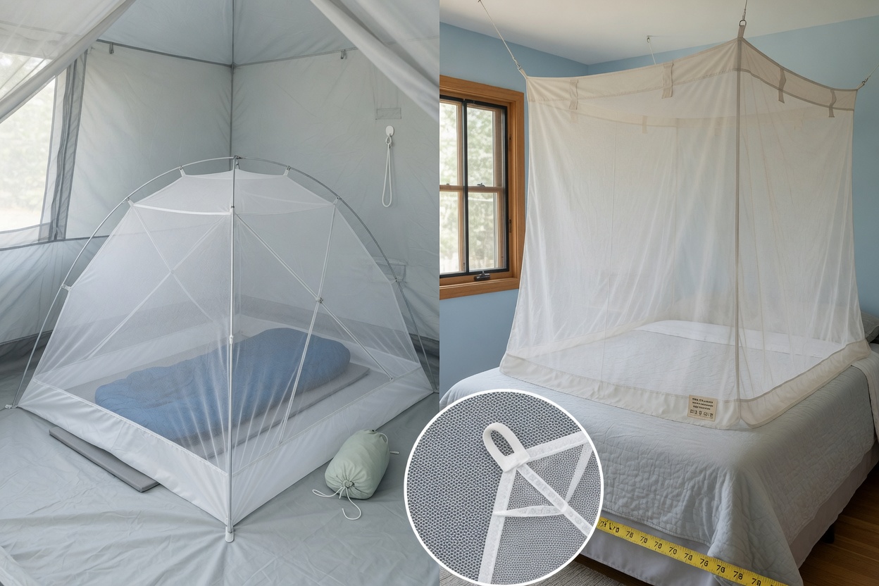 Read more about the article Moskitonetze kaufen: Größe, Material und Anwendung für Reisen und Zuhause